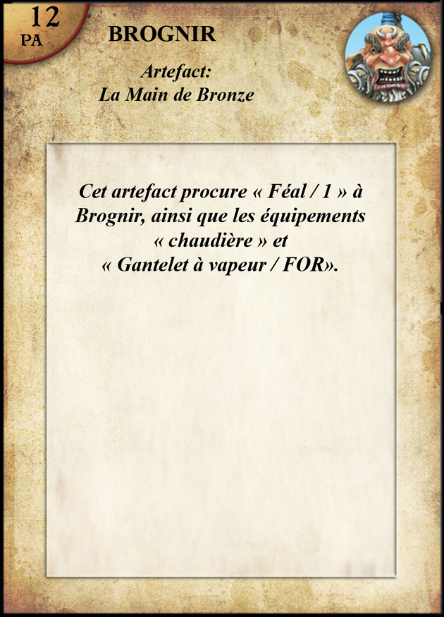 Main de Bronze